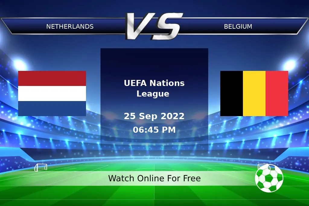 Prediction Netherlands vs Belgium UEFA Nations League 2022