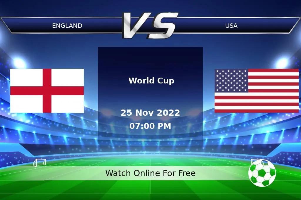 Prediction England vs USA World Cup 2022