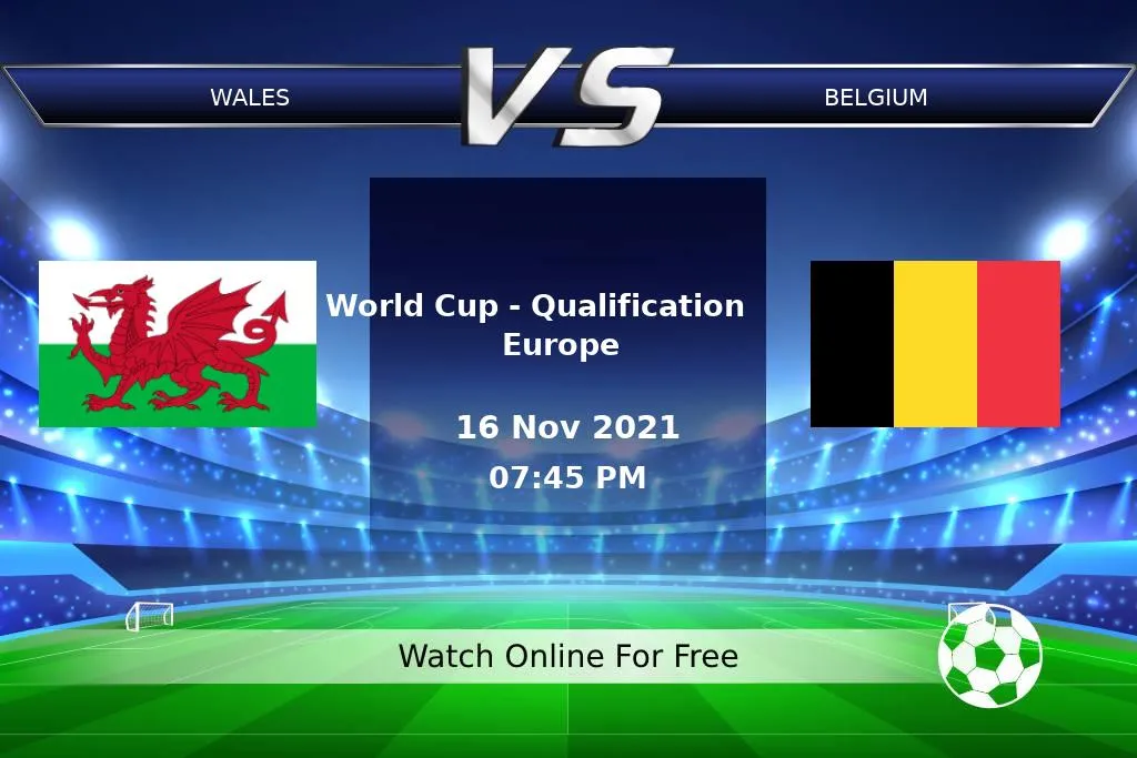 Wales 1-1 Belgium | World Cup - Qualification Europe 2021 Result