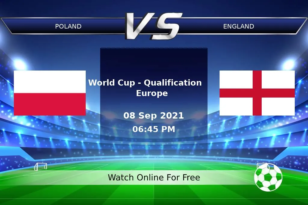 Poland 1-1 England | World Cup - Qualification Europe 2021 Result