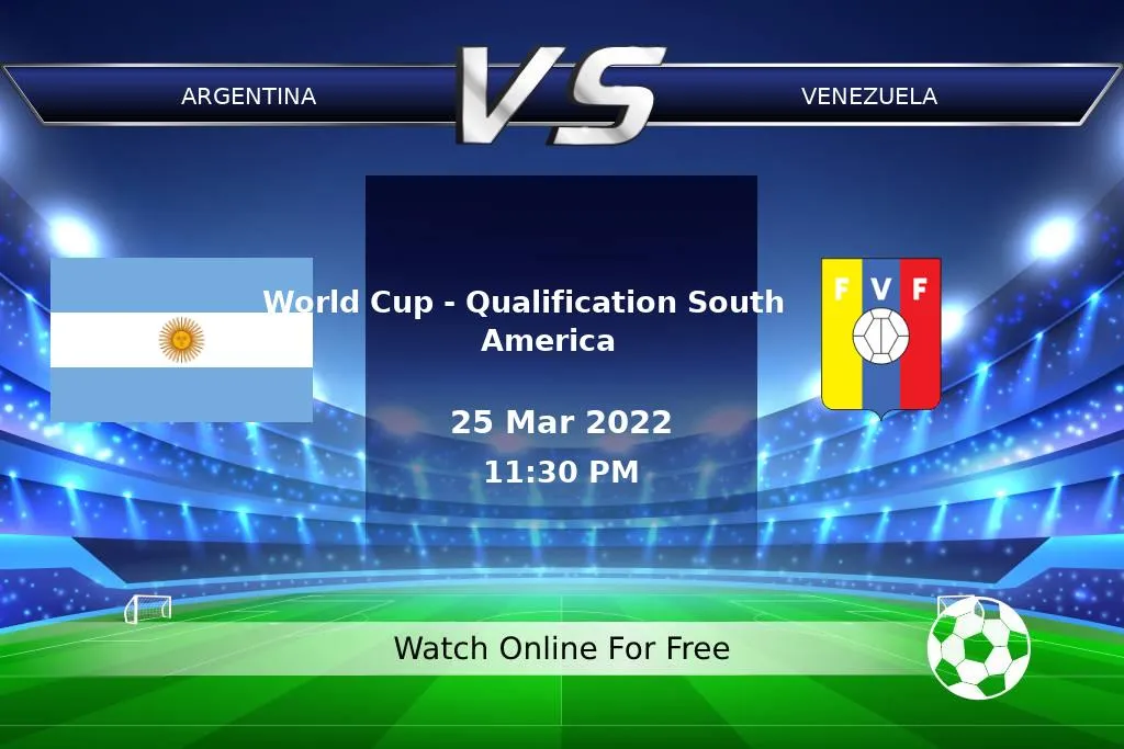Argentina 3-0 Venezuela | World Cup - Qualification South America 2022 Result