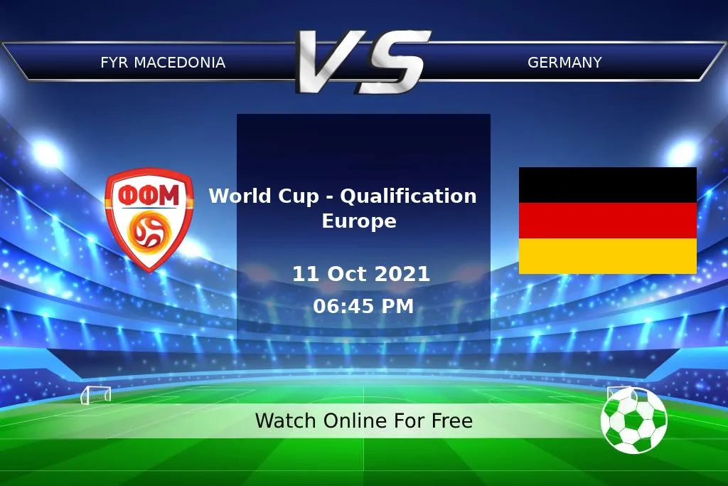 FYR Macedonia 0-4 Germany | World Cup - Qualification Europe 2021 Result