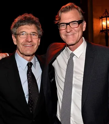 John Lee Hancock and Alan Horn at an event for Saving Mr. Banks (2013)