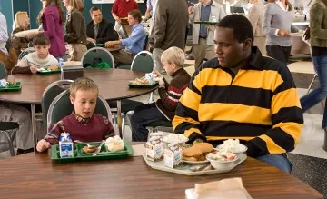 Jae Head and Quinton Aaron in The Blind Side