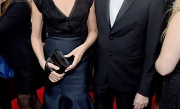 Rene Russo and Dan Gilroy at an event for 72nd Golden Globe Awards (2015)