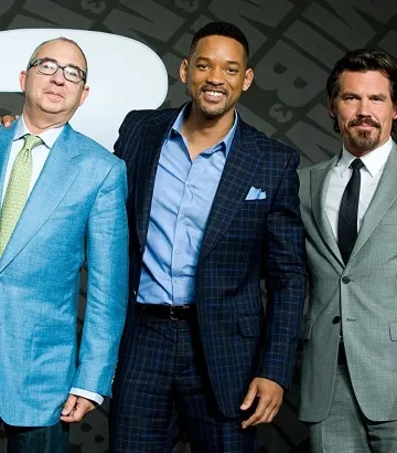 Will Smith, Josh Brolin, and Barry Sonnenfeld at an event for Men in Black 3