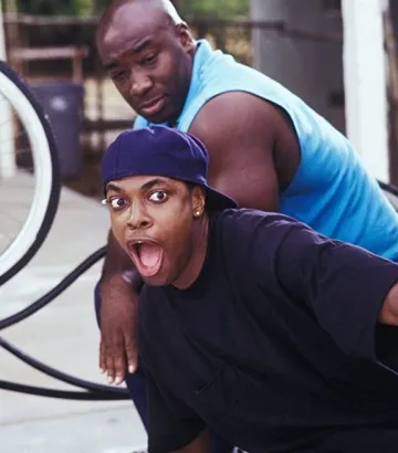 Chris Tucker and Michael Clarke Duncan in Friday (1995)