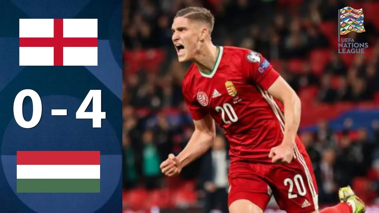 England 0-4 Hungary | UEFA Nations League 2022 Result