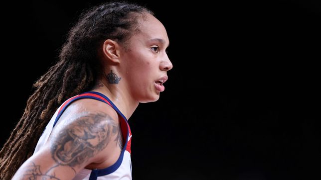 How long has Brittney Griner played in Russia and how much was her salary at UMMC Ekaterinburg?